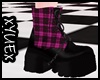 *Y* Pink Punk Boots