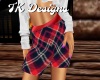 TK-Red Plaid Shorts F