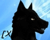 [X] Wolf Head Black