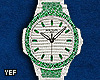 PP Green Diamond Watch