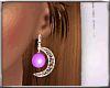 [E]Lynn Earrings Purple