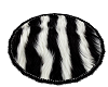 OFC Circle Zebra Rug