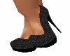 BLACK SPIKE HEELS