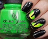 Monster Neon Green Nails