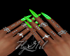 FG~ Lime Nails + Rings