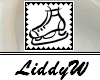 {L.W.} The Skate Stamp