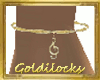 Gold Treble Anklet - R