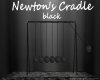 Newton's Cradle Black
