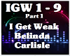 I Get Weak-Belinda C 1/2
