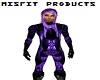 Sky's purple Suit