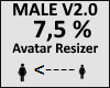 Avatar scaler 7,5% V2.0