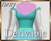 Drv Mermaid Gown Large