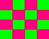 Pink/Green Checkered