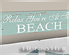 H. Beach Sign