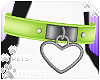 [Pets]HeartCollar|lime