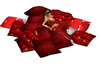 red night club pillows