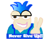 Never Give Up!! Sticker