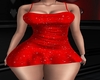 [S] RL Red Sparkle Dress