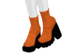 (AP) Orange boots