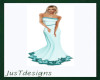 JT Ball Gown 2 Teal