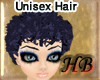 ~HB~Curly Unisex -Navy