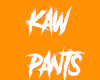 K Orange Pants