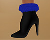 Ankle Boots Blue Fur (F)