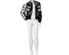 Black motorcycle jacket