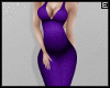 Pregnant Dress Purple