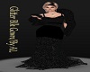AL/Glitter Black Gown