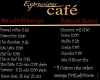 Expressions cafe menu