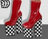 ⓦ SQUA/RED Boots