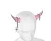 pink horns animated