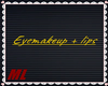 ML.Eyemakeup + Red Lips