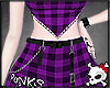 [Na] Rebel Skirt Purple
