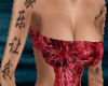Blood Dress + Body Tatts