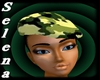{S} Green Camo Army Hat