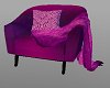 cuddle chair pink purple