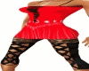 SM Red Dress/Leggings
