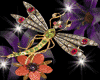 C*Aris Dragonfly& flower