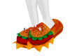 Hamburger Slippers