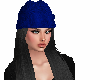 BLUE beanie hat /BLACK