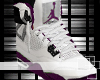 Purple&White Jordans