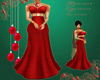 Deep Red Gown BF