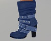 ~CR~Blue Denim Boots