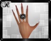 Chic Lace Ring-Blk *Der