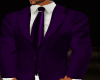purple N white Suit