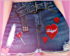 Babygirl Hearts Skirt