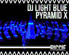 DJ Light Blue Pyramid X