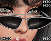 Sol Glasses +Cross Black